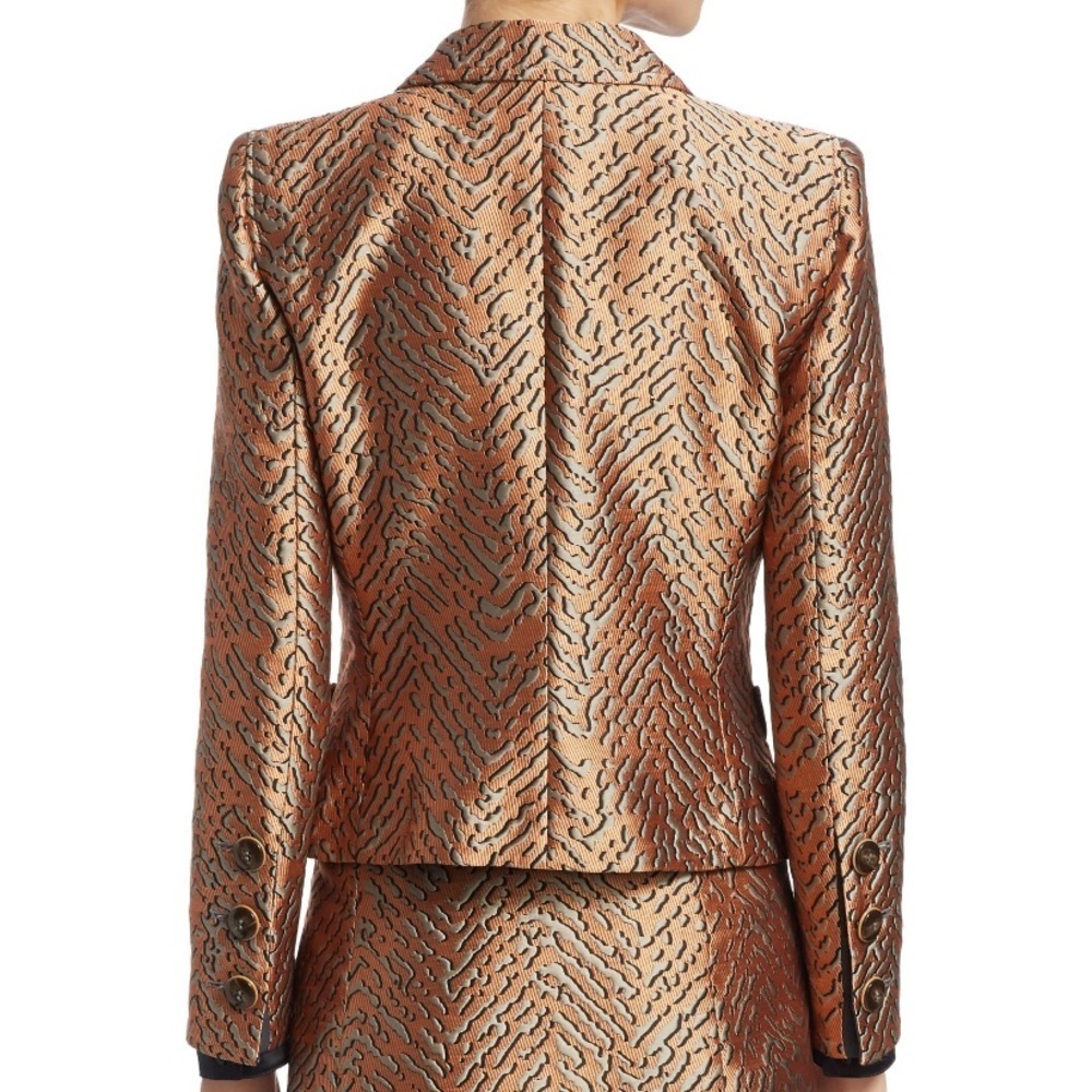 EMPORIO ARMANI • Animal Jacquard Jacket - Picture 2 of 14